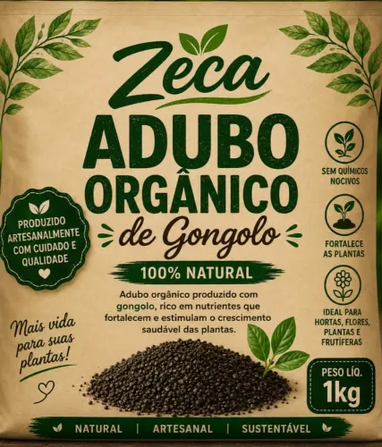 Adubo orgânico de Gongolo