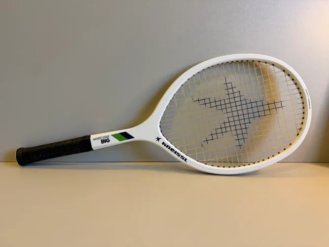 raquete de tênis vintage kneissl white star big | colecionador | anos 70/80 | campinas/sp