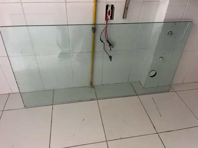 Vidro de mesa