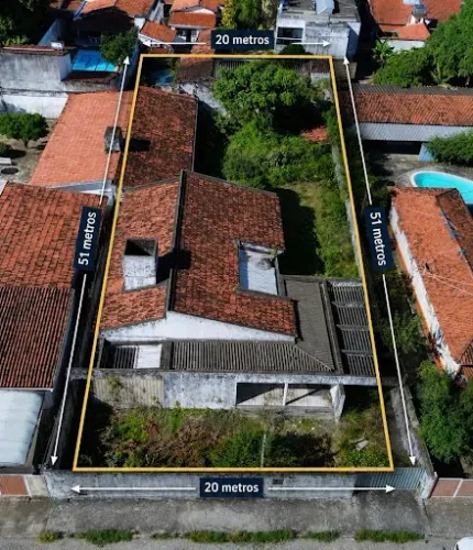 Terreno à venda, 1020 m² por R$ 1.800.000,00 - Bairro dos Estados - João Pessoa/PB