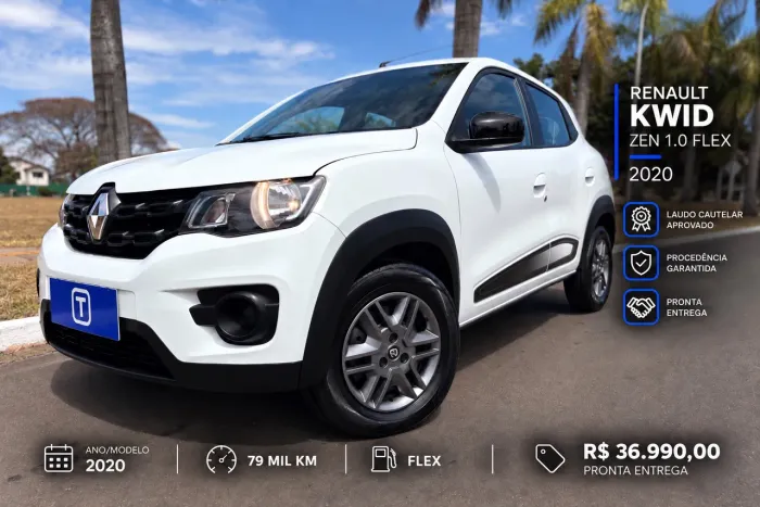 Renault Kwid Zen 1.0 Flex 12V 5P Mec. 2020