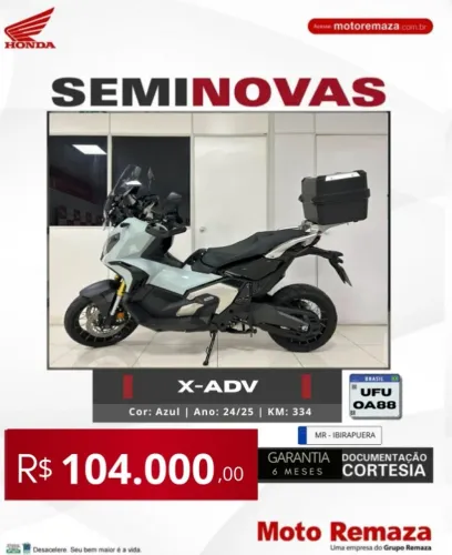 Honda X-ADV seminova, ano 24/25