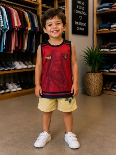 Regata Infantil Sport Club do Recife - Tam. 4 - R$ 49,99