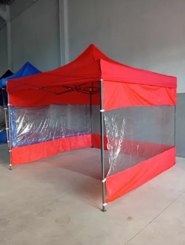 Tenda sanfonada 3x3 lateral de plástico