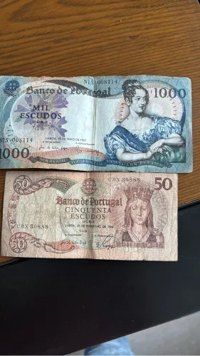 Cédulas antigas 