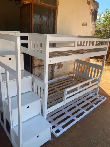 Treliche Premium em Madeira Maciça (3 em 1) - Máxima Resistência e Organização