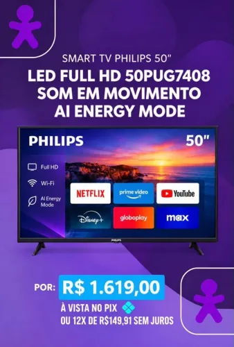 Smart tv Philips 