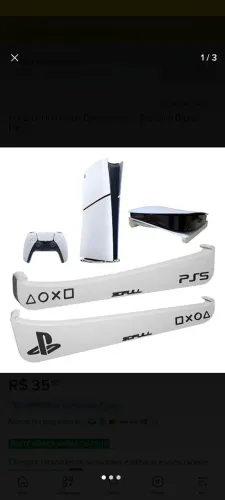 Suporte base horizontal ps5 slim digital 