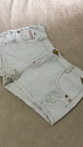 Short Jeans Branco