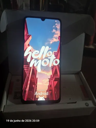 Moto G06 128gb sem detalhes 