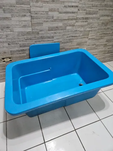 Banheira Pet Shop Profissional Grande em Fibra/Plástico