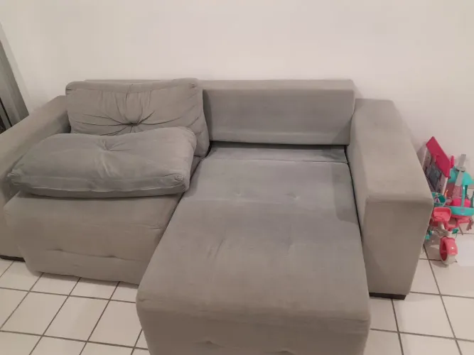 Sofa cinza 2.10m