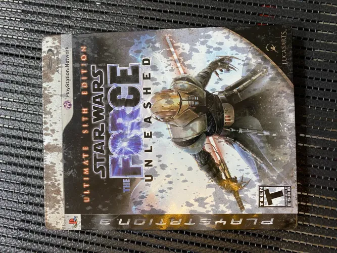 1: Star Wars The Force Unleashed Ultimate Sith Edition PS3 Steelbook Raro