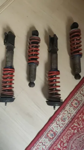 Suspensão rosca Slim e motor de arranque
