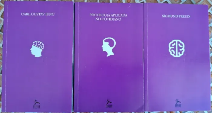 Livros de Psicologia (3 Volumes) Carl Gustav Jung e Sigmund Freud