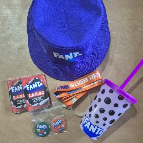 Conjunto Fanta Uva
