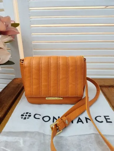 Bolsa de couro Constance nova 