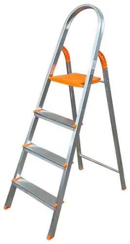 Escada alumínio 4 degraus 