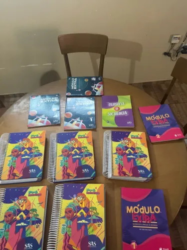 Livros Pré-Universitário SÃS 2024 + 5 Módulos Extras + Livro Sociologia e Filosofia