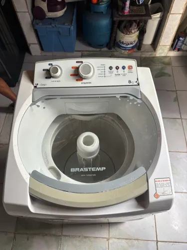 MAQUINA DE LAVAR BRASTEMP 8kg FUNCIONANDO PERFEITAMENTE