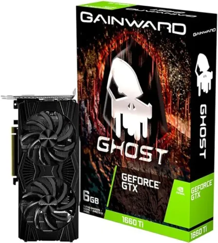 Placa de Vídeo Gainward - GeForce GTX 1660 Ti, 6GB GDDR6, GHOST Series