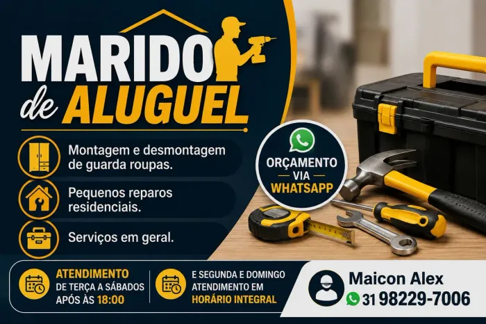 Marido de aluguel e serviços diversos 