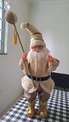 Papai Noel 65cm musical 