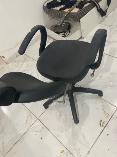 Cadeira reclinável de barbeiro