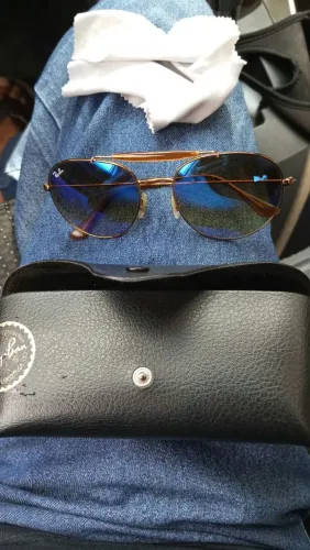 Óculos Rayban lente azul