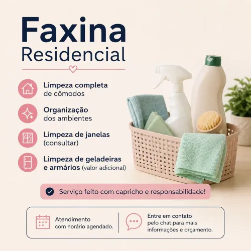Faxina Residencial 