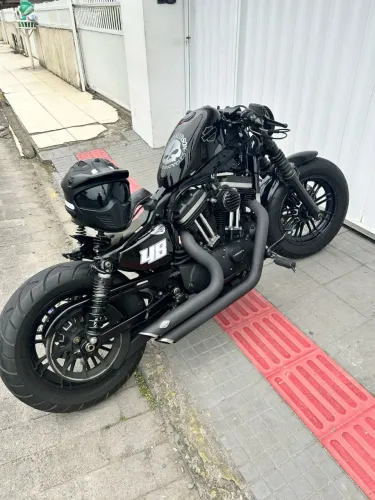 Harley-Davidson XL 1200X Forty-Eight 1200 | 2016 | Apenas 10.000 km | Bobber Exclusiva