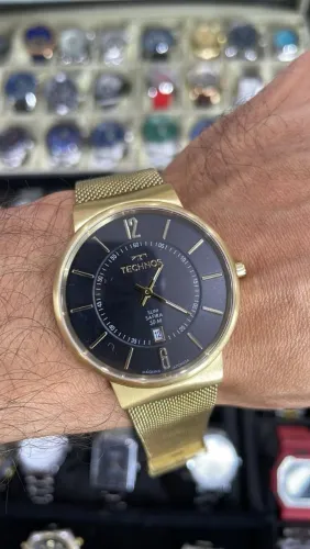 Relógio Slim Technos com 1 pulseira de brinde