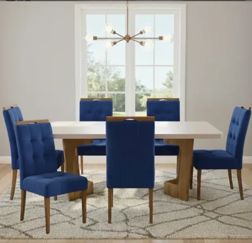 Conjunto de Jantar Oceano 6 Lugares