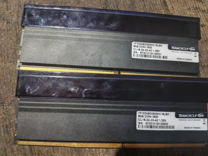 Memória ram ddr4 3600mhz