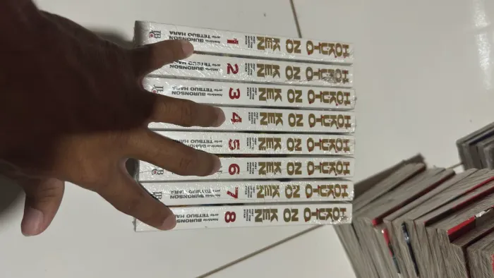 Coleção Hokuto no Ken 1 ao 8