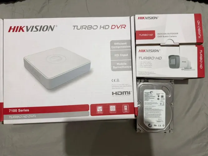 Câmeras e DVR 