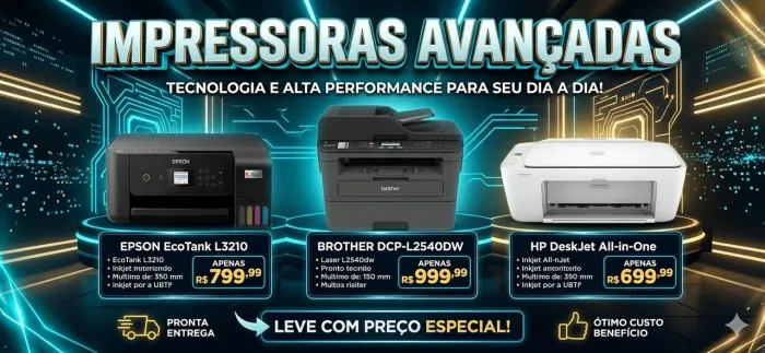 Impressoras 3 unidades