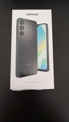 Smartphone Samsung A16 128 GB Preto e Com nota Novo