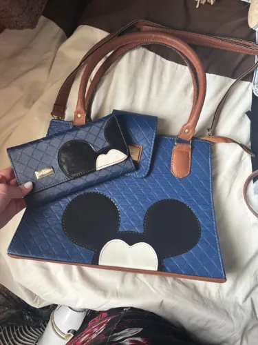 Bolsa e carteira Mickey mouse