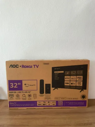 SMART TV AOC 32" LACRADA - NOVA NA CAIXA!