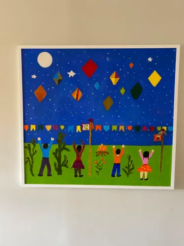 Quadro festa junina