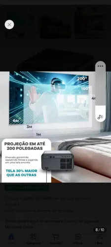 Projetor q12w pro