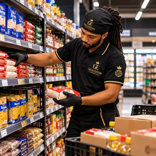 Repositor e Organização de Mercadorias | Serviços B2B para Empresas