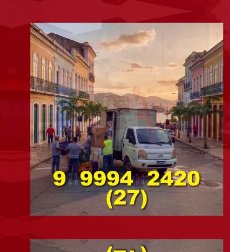 Frete #27?9?9994?2420 | Ls | Transporte confiável e rápido para sua mudança!
