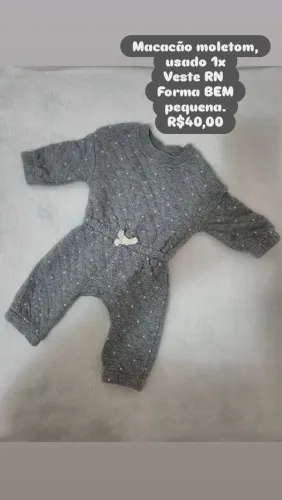 Macacão Moletom