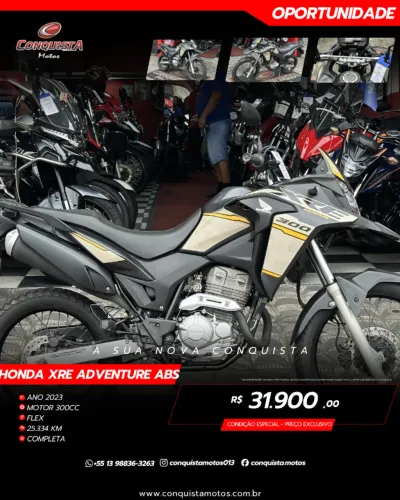 Xre 300 ABS 2023 Adventure | Km baixo