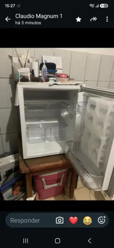 Vendo Frigobar consul pouco tempo de uso novo com nota fiscal