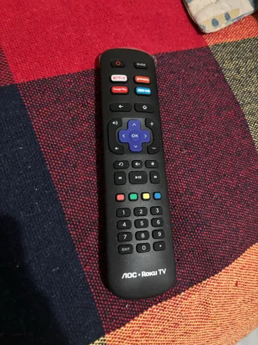 Controle TV AOC 43 431L3XA026303 Roku Tv
