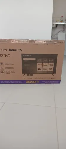 Caixa vasia de TV 32 polegada