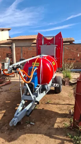 Pulverizador natali alfa 2000 litros turbina bi lateral pra frutas 